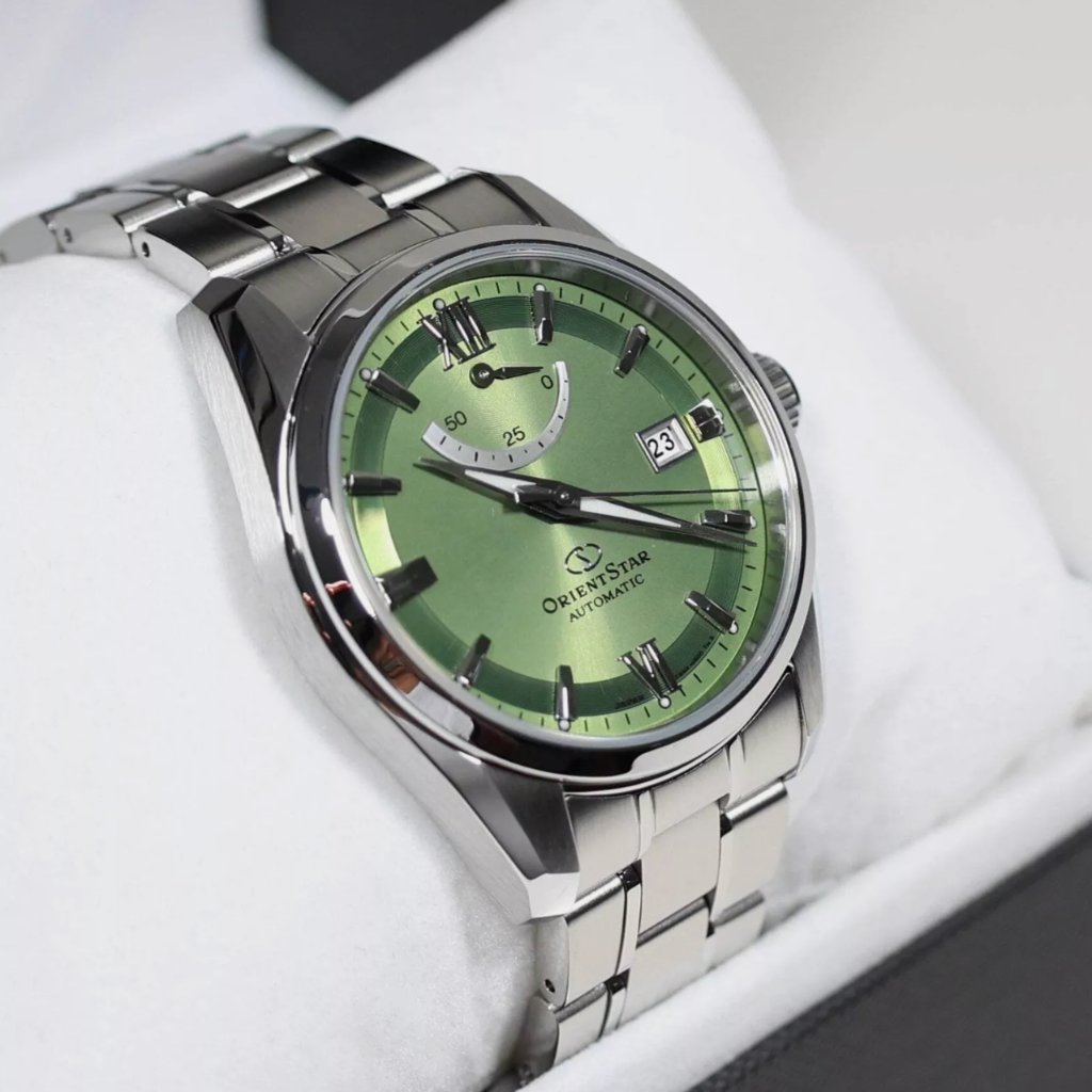 Orient Star Automatic Green Dial Mens Watch